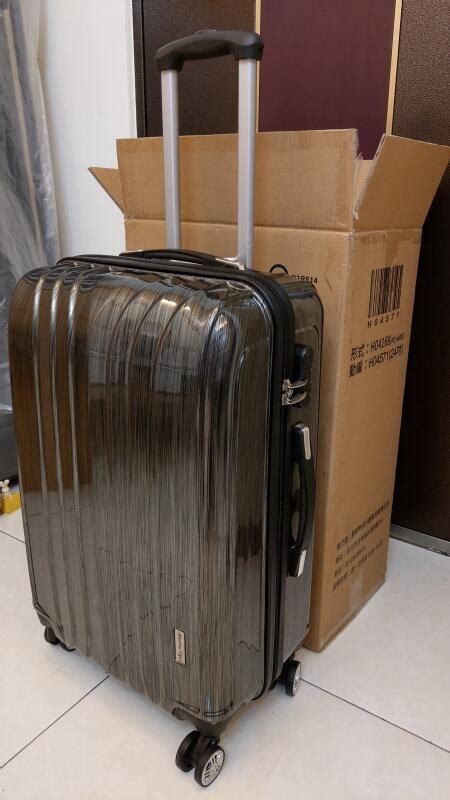America tiger 立體 拉絲 紋 24 吋 行李 箱